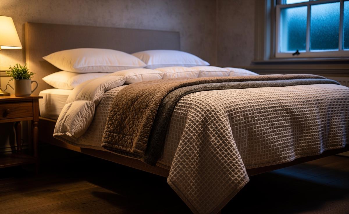 Bed-making tweak for warmer nights: why blanket layering improves heat retention