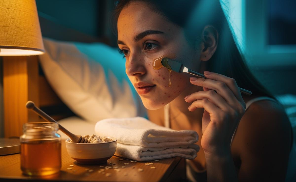 Discover The Honey and Oatmeal Pack That Clears Acne Overnight