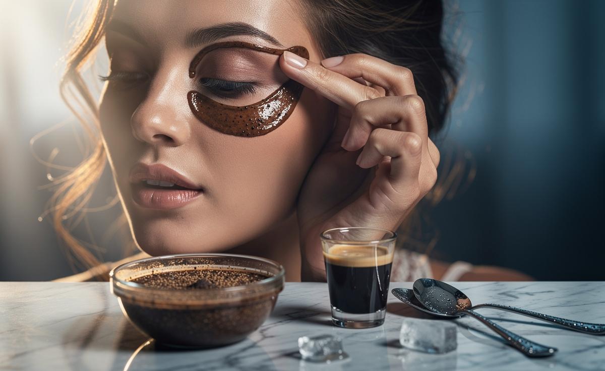 Forgotten Your Eye Cream? This DIY Coffee Mask Diminishes Puffiness Instantly