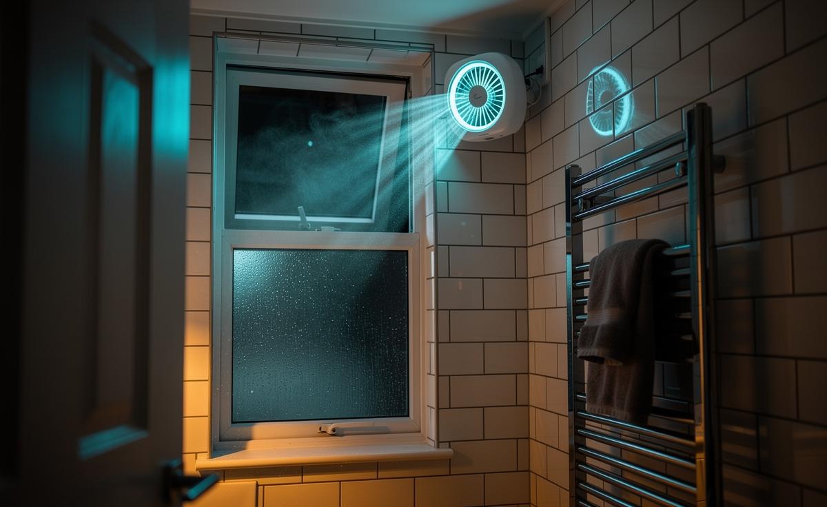 Night trick with bathroom fans: how regular use stops mould before it starts