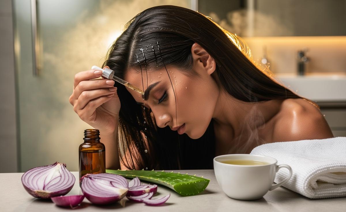 Onion Juice Remedy: Revitalize Dull Hair With This Home Trick