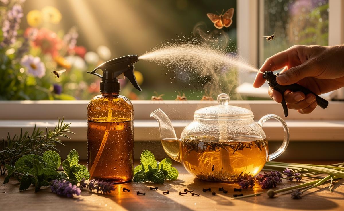 Say Goodbye To Pesky Pests: This Herbal Tea Solution Drives Them Away Naturally