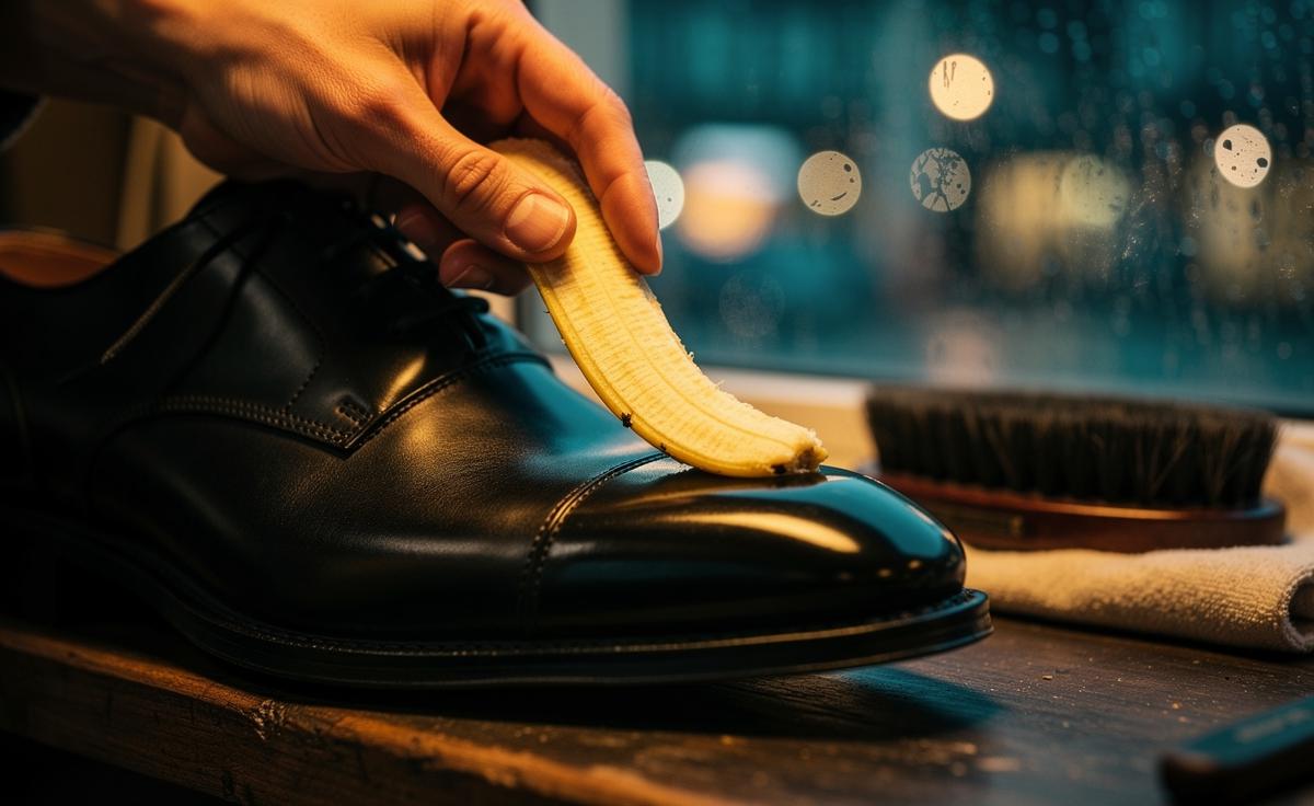 The Banana Peel Polish That Makes Shoe Leather Gleam In Seconds