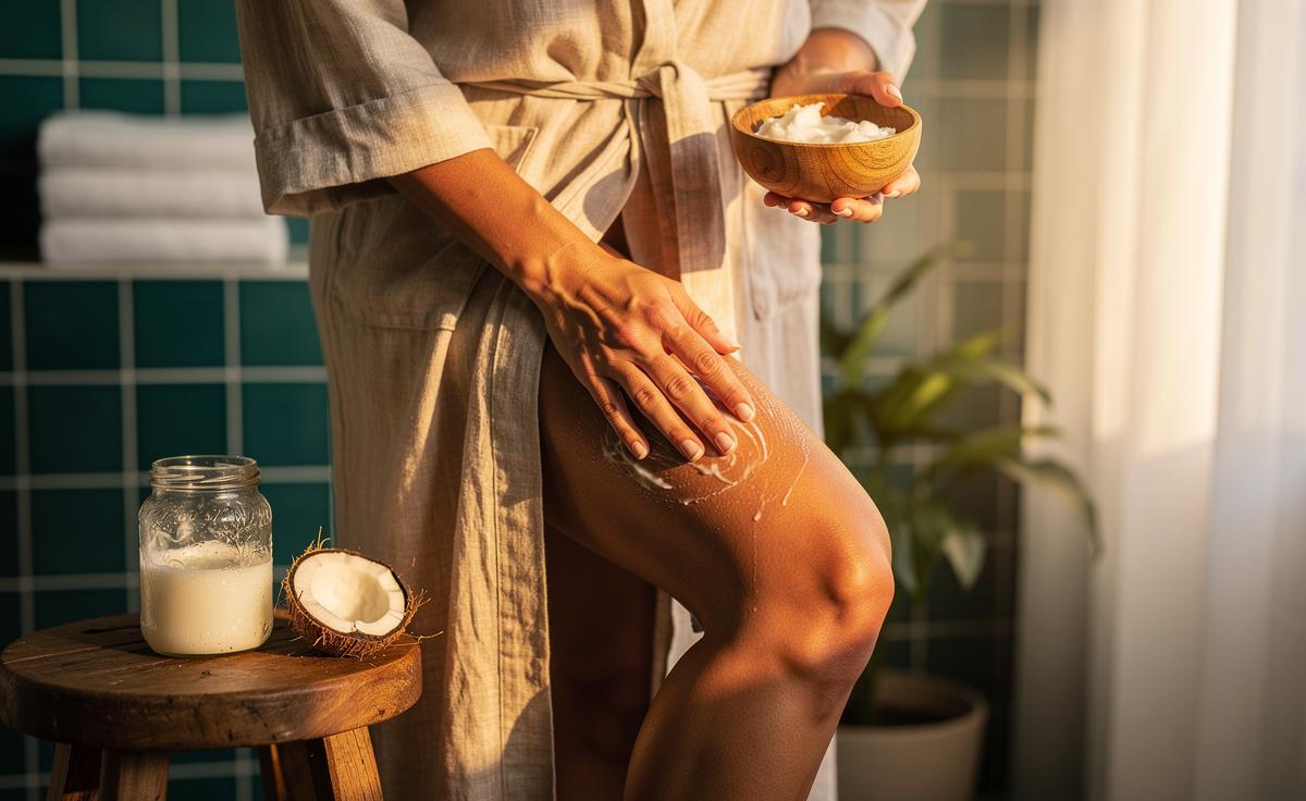 The Coconut Oil Massage Trick That Eliminates Cellulite in Just a Week