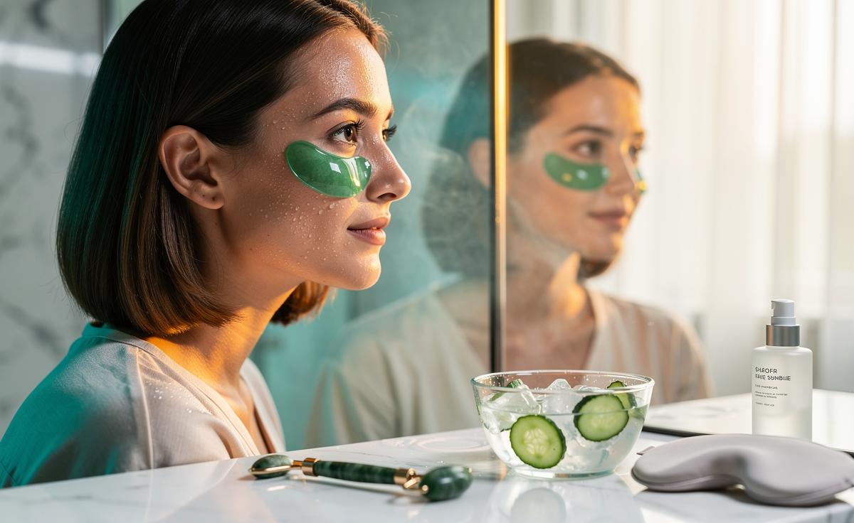 The Cucumber Eye Mask That Zaps Puffiness: Experience Spa-Level Results At Home