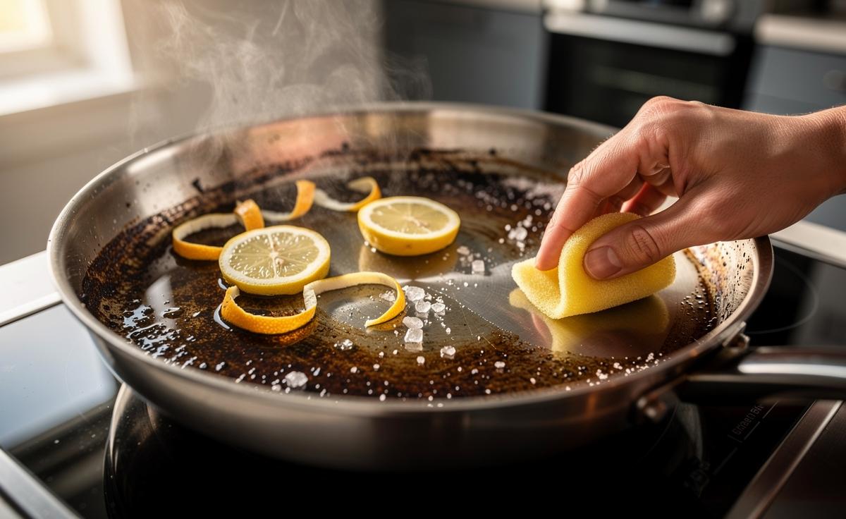 The Lemon Peel Trick That Restores Grimy Pans Overnight: How Citrus Acid Cuts Through Grease