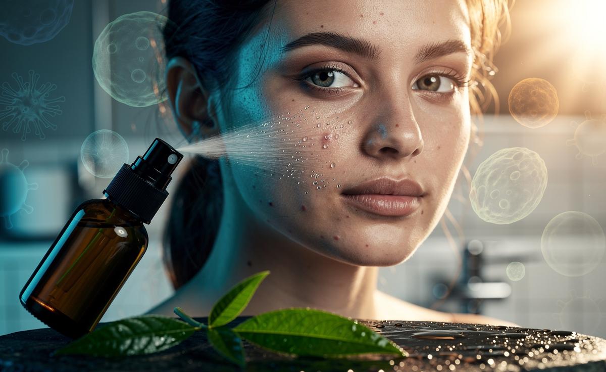 The Tea Tree Oil Spray That Erases Acne Overnight: How Antimicrobial Power Clears Skin Fast