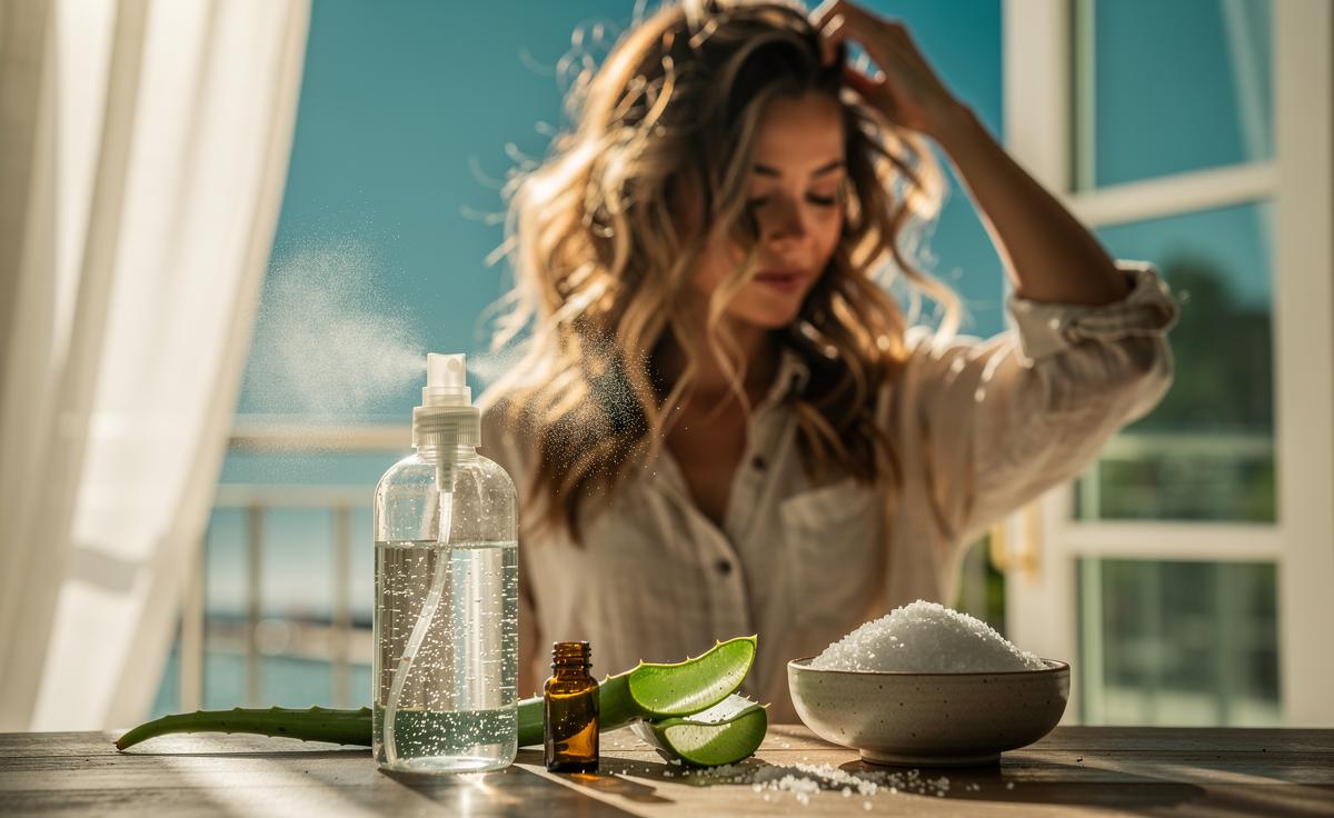 This DIY Salt Spray Brings Beachy Waves Without the Sun Damage