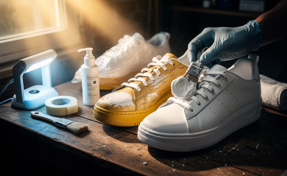 Transform Yellowed Sneakers With This One-Ingredient Trick: Revive Them To Look Brand New