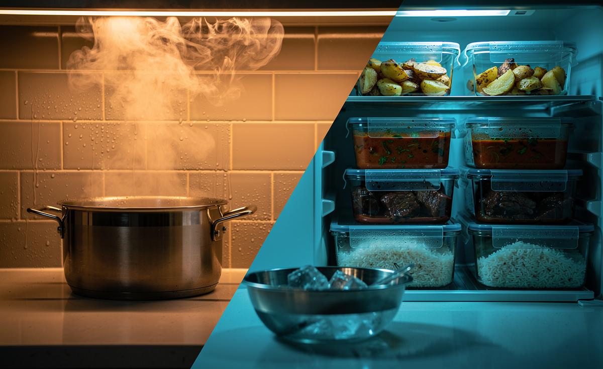 A common mistake with leftovers that could be affecting both taste and safety