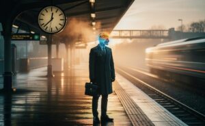 What always arriving early might reveal about how the brain handles stress